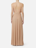 Elisabetta Franchi Vestito Longuette Carne Burro Donna ABR4462E2 Carne/burro - Beige