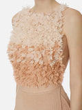 Elisabetta Franchi Vestito Longuette Carne Burro Donna ABR4462E2 Carne/burro - Beige