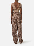 Elisabetta Franchi Body Argilla Donna BK78T62E2 Argilla - Beige