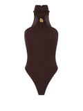 Elisabetta Franchi Body Darkhocolate Donna BO01761E2 Darkhocolate - Marrone