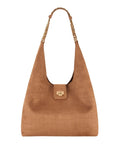 Elisabetta Franchi Borsa a Mano Cuoio Donna BS01A61E2 Cuoio - Marrone