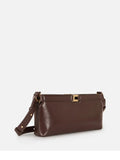 Elisabetta Franchi Borsa a Tracolla Dark Chocolate Donna BS17A61E2 Darkhocolate - Marrone