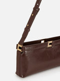 Elisabetta Franchi Borsa a Tracolla Dark Chocolate Donna BS17A61E2 Darkhocolate - Marrone