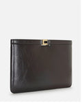 Elisabetta Franchi Borsa Pochette Darkhocolate Donna BS18A61E2 Darkhocolate - Marrone