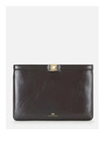 Elisabetta Franchi Borsa Pochette Darkhocolate Donna BS18A61E2 Darkhocolate - Marrone