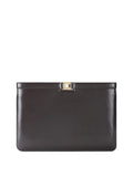 Elisabetta Franchi Borsa Pochette Darkhocolate Donna BS18A61E2 Darkhocolate - Marrone