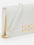Elisabetta Franchi Borsa a Tracolla Burro Donna BS40A61E2 Burro - Avorio