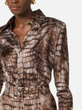 Elisabetta Franchi Camicia Casual Camicia Cacao Donna CA13161E2 Cacao - Marrone