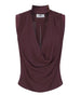 elisabetta franchi top cacao donna ca13461e2 cacao marrone 163139403