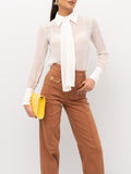 Elisabetta Franchi Camicia Casual Camicia Donna CA14861E2 - Avorio
