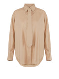 Elisabetta Franchi Camicia Casual Camicia Cammello Donna CA15261E2 Cammello - Beige