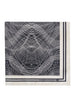 elisabetta franchi foulard burro nero donna fo17f62e2 burro nero avorio 169663719