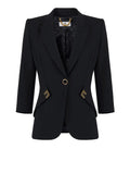 Elisabetta Franchi Giacca Donna GI21561E2 - Nero