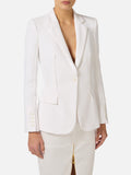 Elisabetta Franchi Giacca Donna GI21661E2 - Avorio
