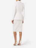 Elisabetta Franchi Giacca Donna GI21661E2 - Avorio