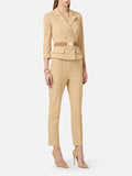 Elisabetta Franchi Giacca Cammello Donna GI22461E2 Cammello - Beige
