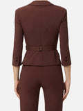 Elisabetta Franchi Giacca Cacao Donna GI22461E2 Cacao - Marrone