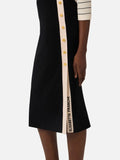 Elisabetta Franchi Gonna Longuette Burro Donna GK27S61E2 - Nero