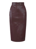 Elisabetta Franchi Gonna Longuette Cacao Donna GO16361E2 Cacao - Marrone