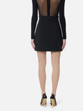 Elisabetta Franchi Gonna Mini Donna GO16761E2 - Nero