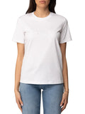 Elisabetta Franchi T-shirt Gesso Donna MA01761E2 Gesso - Avorio