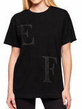 Elisabetta Franchi T-shirt Donna MA67P61E2 - Nero