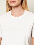 Elisabetta Franchi T-shirt Gesso Donna MA68P61E2 Gesso - Avorio