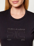 Elisabetta Franchi T-shirt Donna MA71G61E2 - Nero