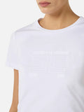 Elisabetta Franchi T-shirt Gesso Donna MA71G61E2 Gesso - Avorio