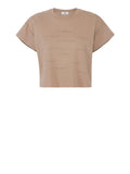 Elisabetta Franchi T-shirt Argilla Donna MA73D61E2 Argilla - Beige