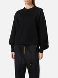 Elisabetta Franchi Felpa Donna MD02D61E2 - Nero