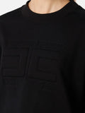 Elisabetta Franchi Felpa Donna MD02D61E2 - Nero