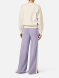 Elisabetta Franchi Felpa Burro Donna MK70Q61E2 Burro - Avorio