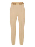Elisabetta Franchi Pantalone Capri Cammello Donna PA13261E2 Cammello - Beige