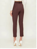 Elisabetta Franchi Pantalone Capri Cacao Donna PA13261E2 Cacao - Marrone