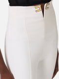 Elisabetta Franchi Pantalone Slim Donna PA16361E2 - Avorio