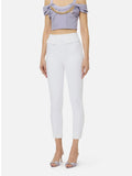 Elisabetta Franchi Pantalone Capri Donna PA17061E2 - Avorio