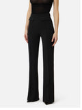 Elisabetta Franchi Pantalone Zampa Donna PA17161E2 - Nero