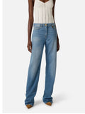 Elisabetta Franchi Jeans a Palazzo Donna PJ21I61E2 - Denim