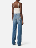 Elisabetta Franchi Jeans a Palazzo Donna PJ21I61E2 - Denim