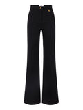 Elisabetta Franchi Pantalone Palazzo Donna PJ23N61E2 - Nero