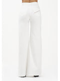 Elisabetta Franchi Pantalone Palazzo Donna PJ23N61E2 - Avorio