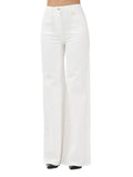 Elisabetta Franchi Pantalone Palazzo Donna PJ23N61E2 - Avorio