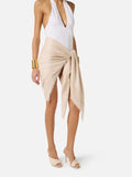 Elisabetta Franchi Foulard Burro Donna SC13F62E2 Burro - Avorio
