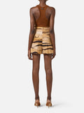 Elisabetta Franchi Shorts Cammello Donna SH01362E2 Cammello - Beige