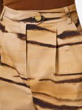 Elisabetta Franchi Shorts Cammello Donna SH01362E2 Cammello - Beige