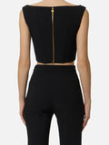 Elisabetta Franchi Top Donna TO04161E2 - Nero