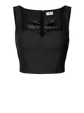 Elisabetta Franchi Top Donna TO04161E2 - Nero
