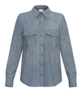 Emme Marella Camicia Jeans Donna 2615111044200 Indaco - Blu