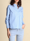 Emme Marella Camicia Casual Camicia Donna 2615111131200 Azzurro - Celeste